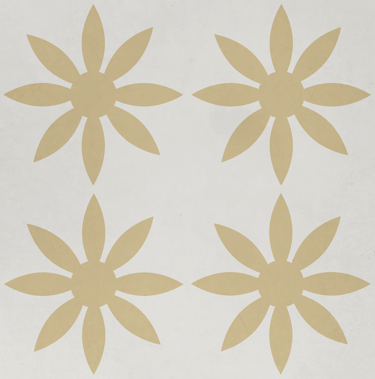 Cement Tile, Concrete Tile, Encaustic Tile, Floral Pattern