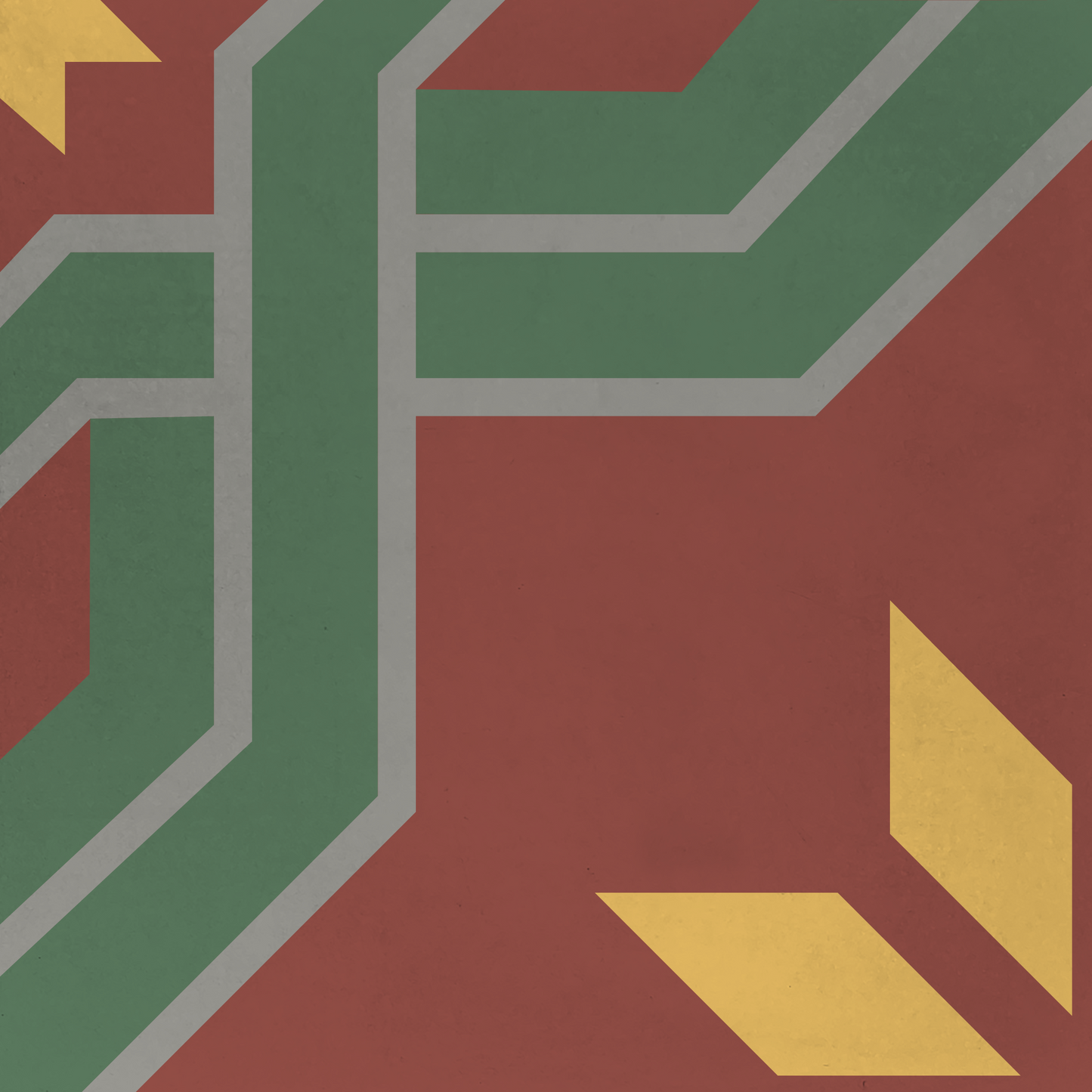 Encaustic Cement Tile, Concrete Tile, Traditional Pattern