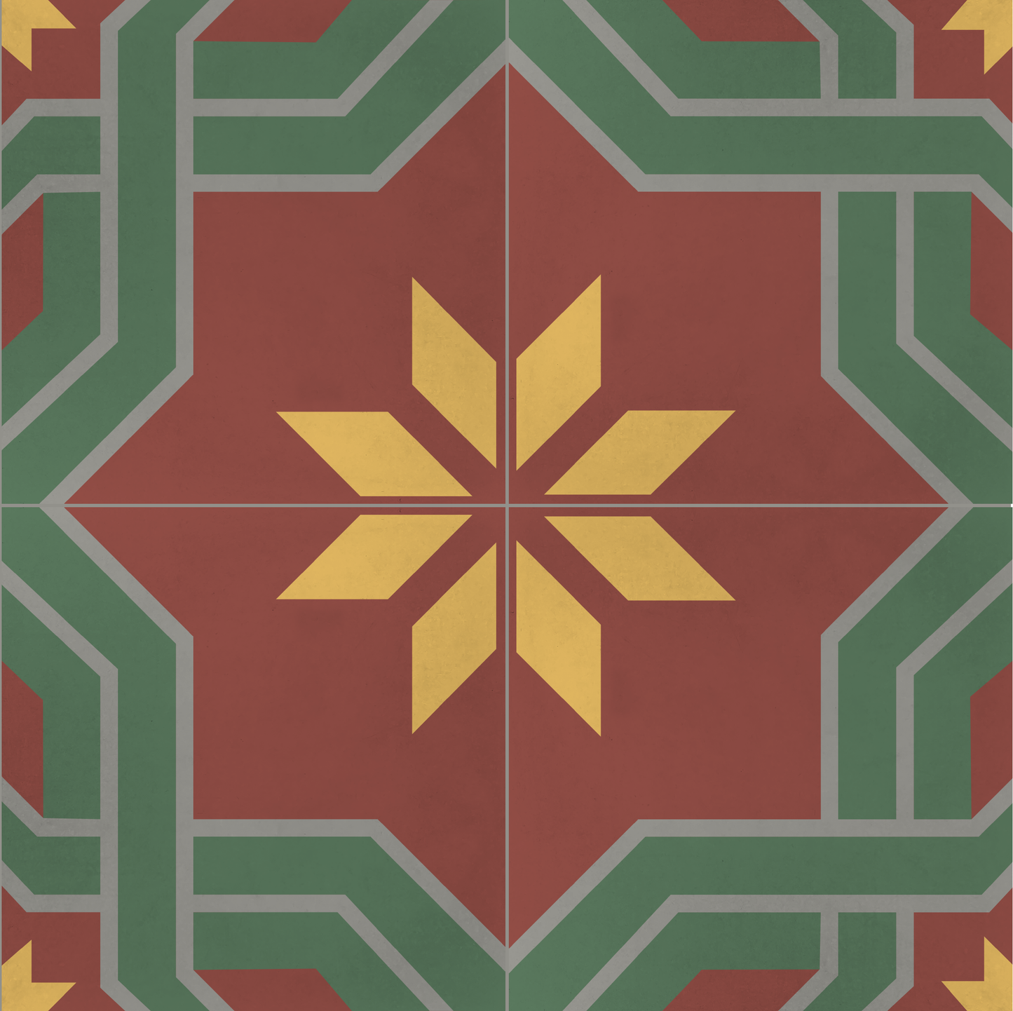 Encaustic Cement Tile, Concrete Tile, Traditional Pattern, Pattern Tiles