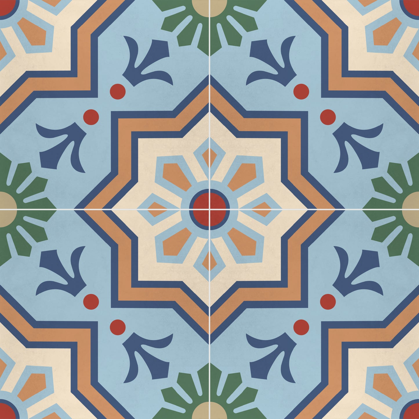 Encaustic Cement Tile, Concrete Tile, Traditional, Pattern Tiles