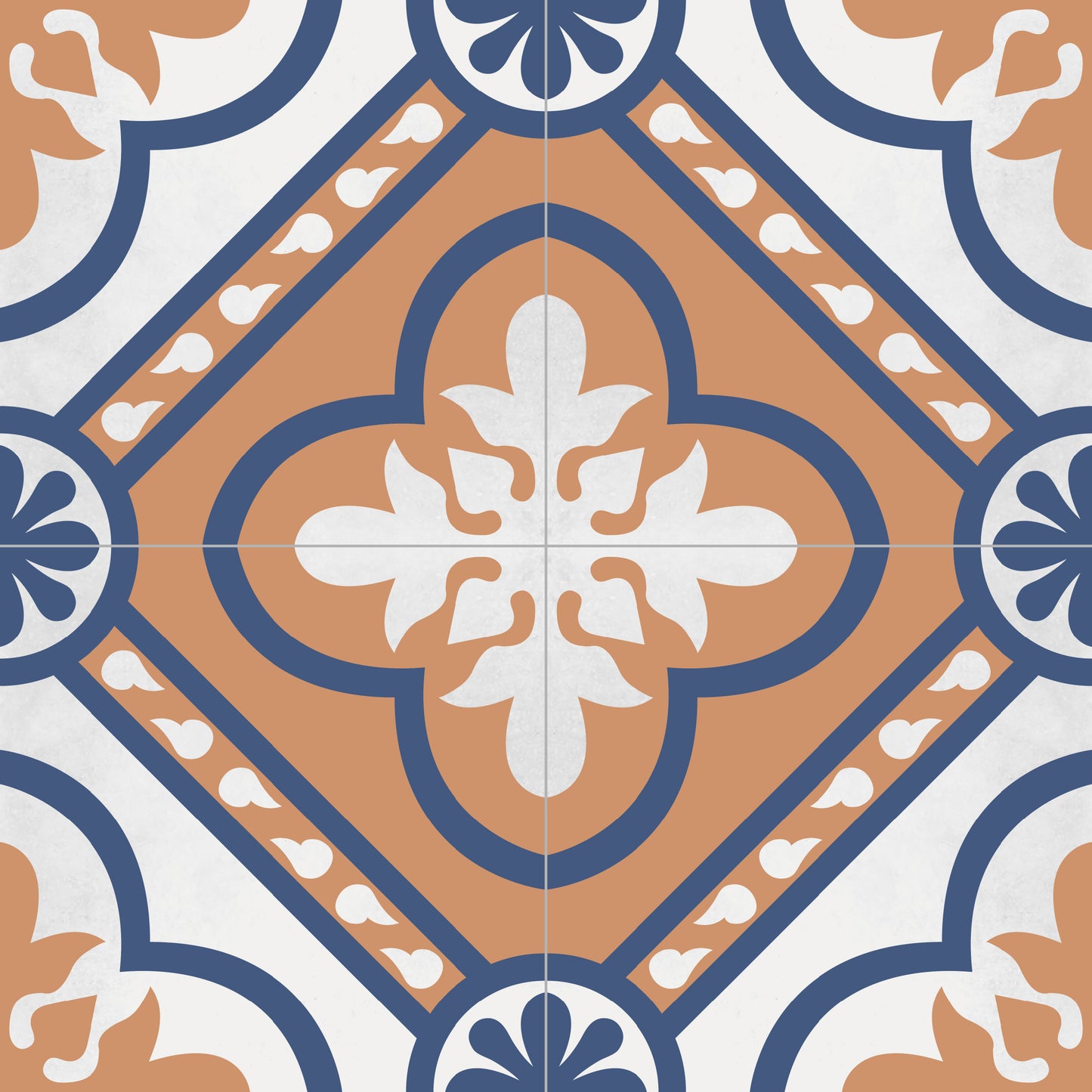Encaustic Cement Tile, Concrete Tile, Traditional Floral , Pattern Tiles