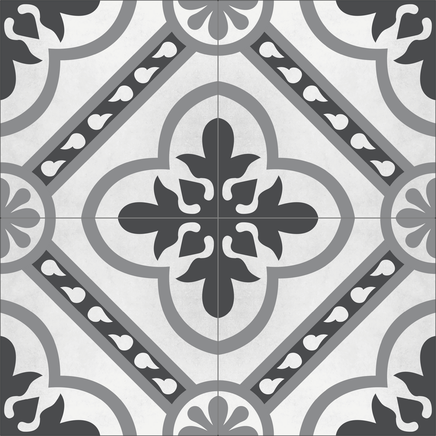 Encaustic Cement Tile, Concrete Tile, Traditional Floral , Pattern Tiles