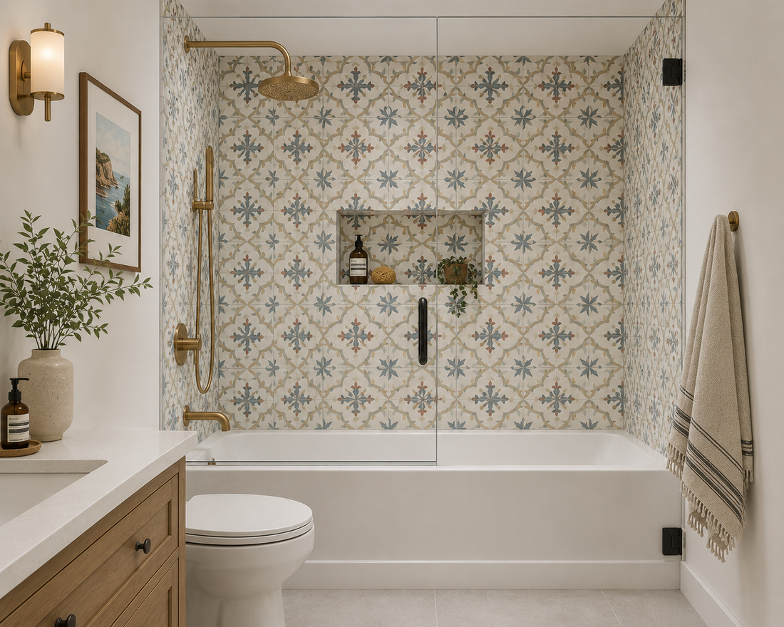 Cement Tile Shower Wall Design Guide
