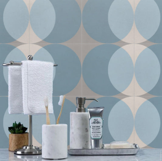 Best Patterned Bathroom Tiles for Bold Style