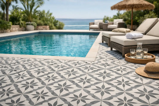 Is a Cement Tile Pool Deck Right for You?