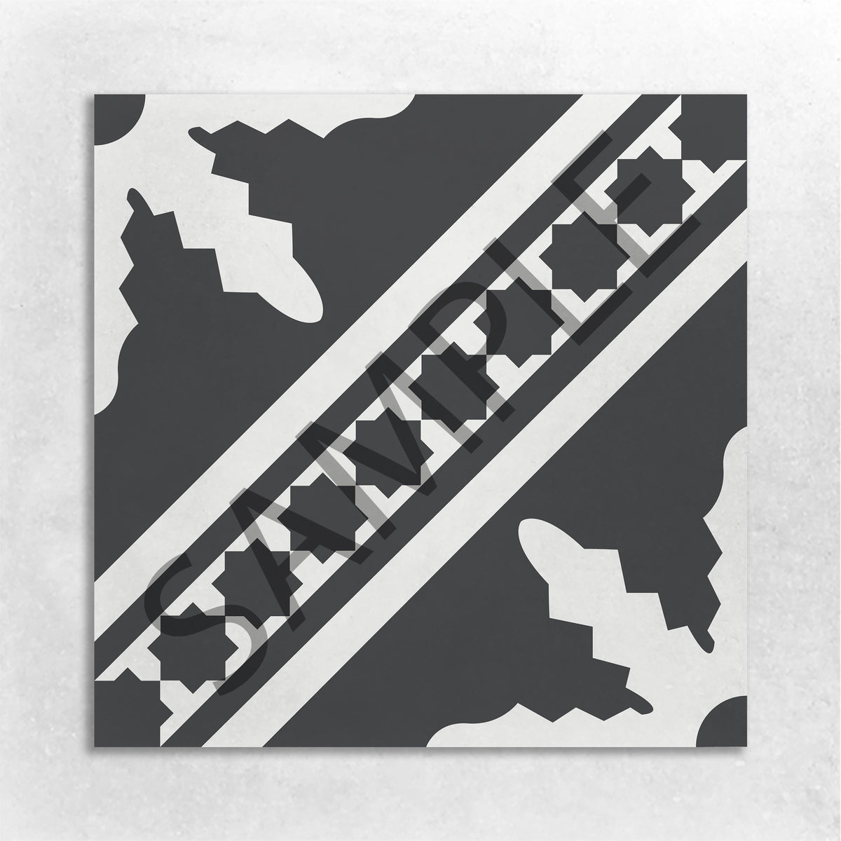 Eoi Tile Handmade Encaustic Cement Tile - Pattern Design: Étoiles 02 – Encaustic ...