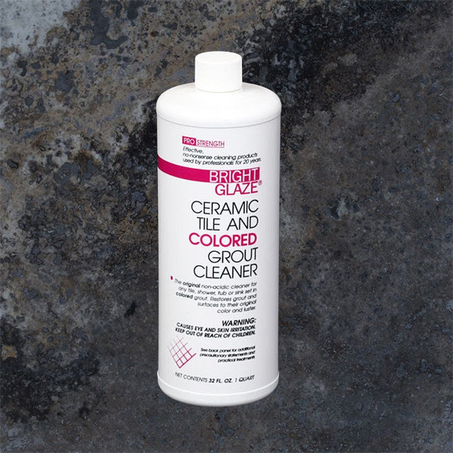 Bright Glaze Ceramic Tile and Colored Grout Cleaner