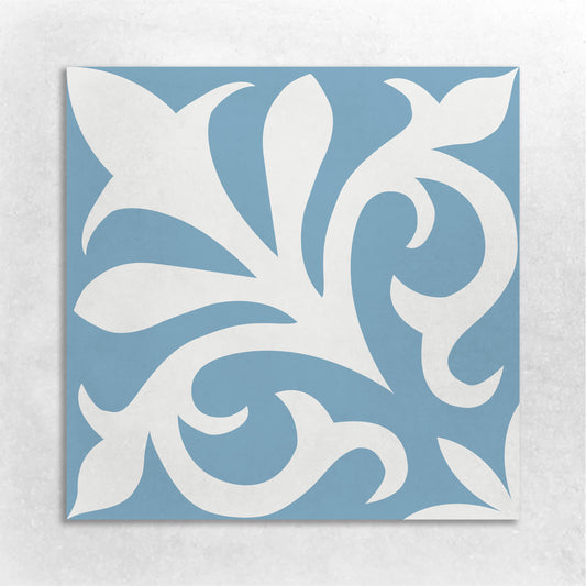 Encaustic Cement Tile, Concrete Tile, Modern Floral Pattern Tiles