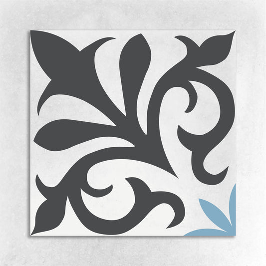 Encaustic Cement Tile, Concrete Tile, Modern Floral Pattern Tiles