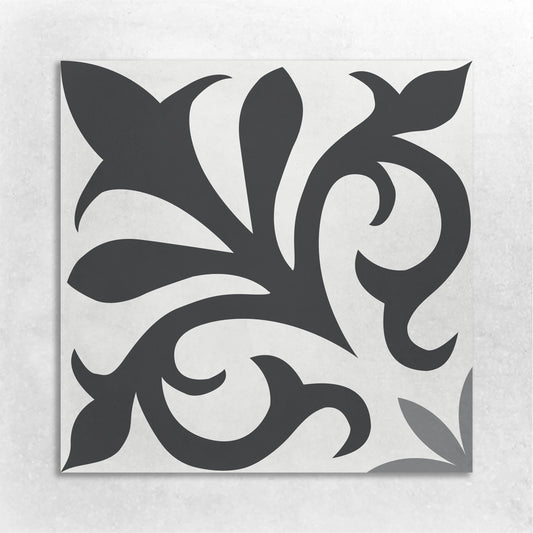 Encaustic Cement Tile, Concrete Tile, Modern Floral Pattern Tiles